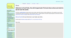 Desktop Screenshot of foodfinds.referata.com